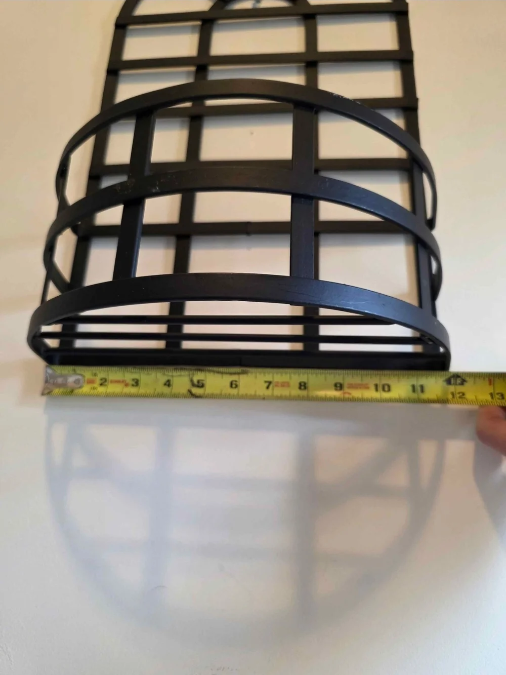 Black Metal Wall Planter/Shelf